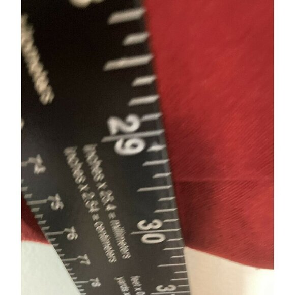 Worthington Womens Tall Stretch Faux Suede Deep Red Shirt Jacket Shacket-18T - Picture 8 of 11